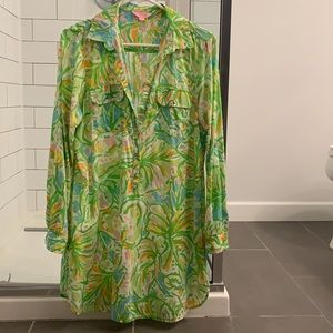 Lilly Pulitzer beach cover up